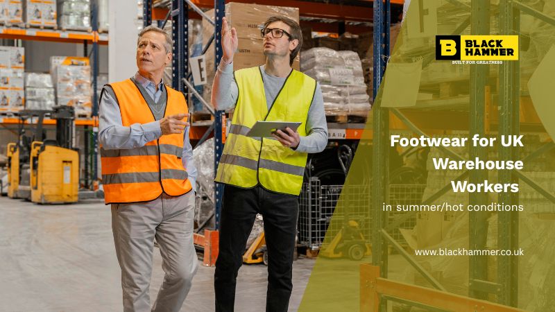Black Hammer Footwear for UK Warehouse Workers