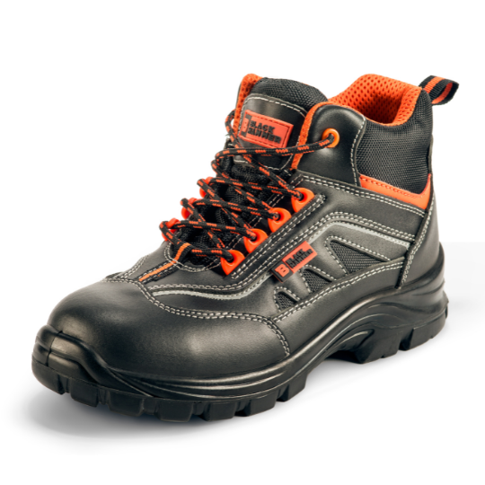 EN ISO 20345 2011 S3 Certified Footwears Black Hammer