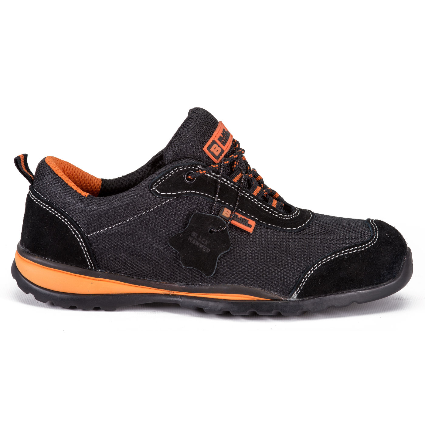 Black Hammer - 4444 Ultra Lightweight Men's Safety Trainers S1P SRC