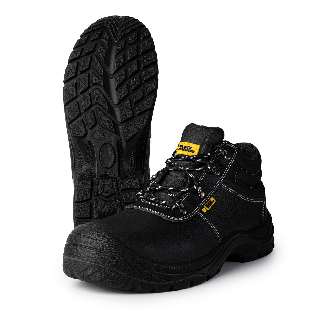 Leather Steel Toe Cap Boots