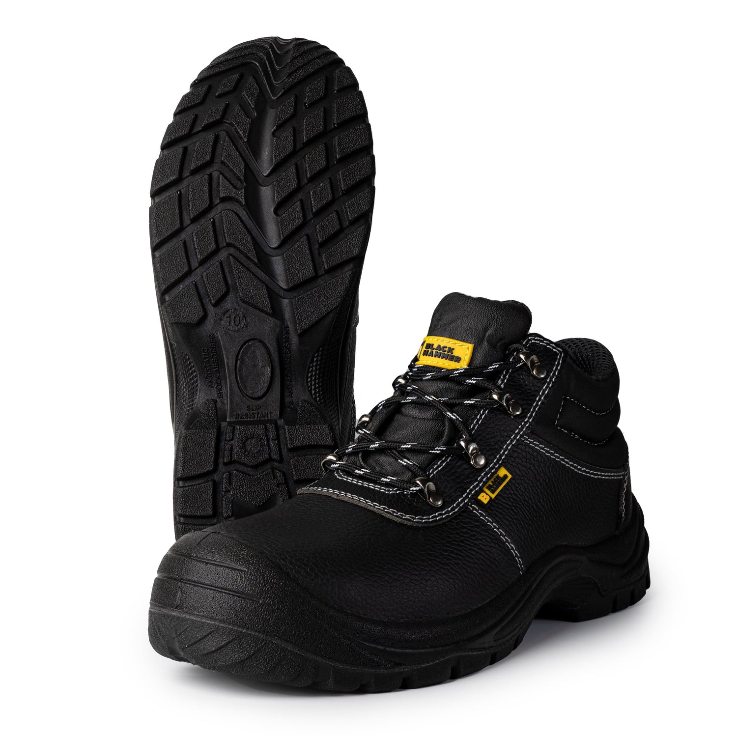 Leather Steel Toe Cap Boots