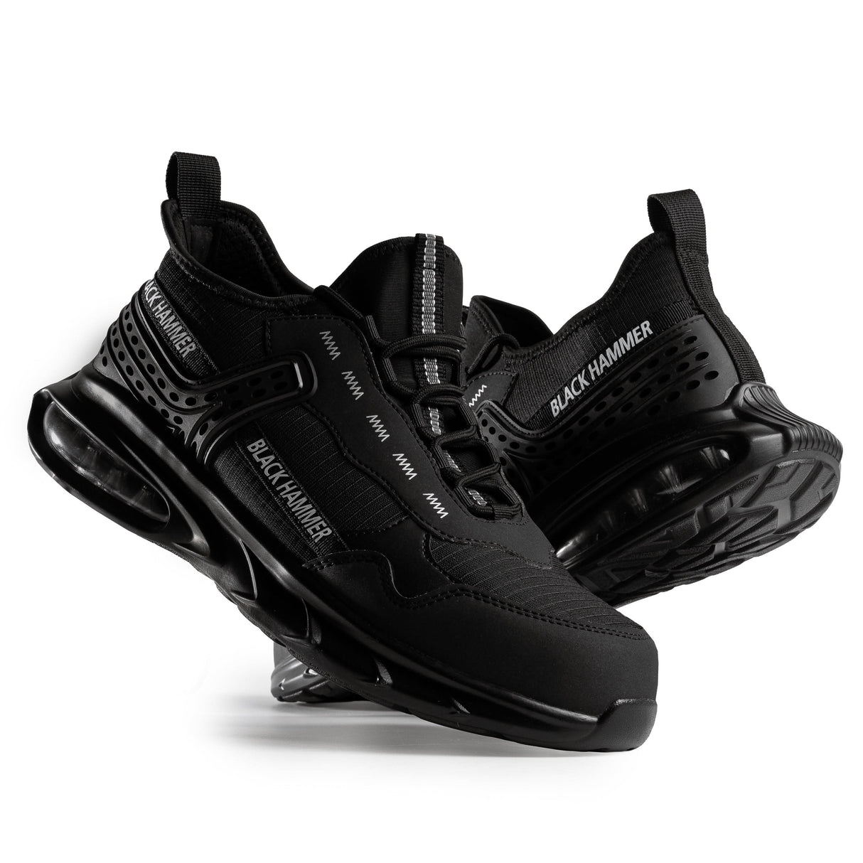 Black Work Trainers