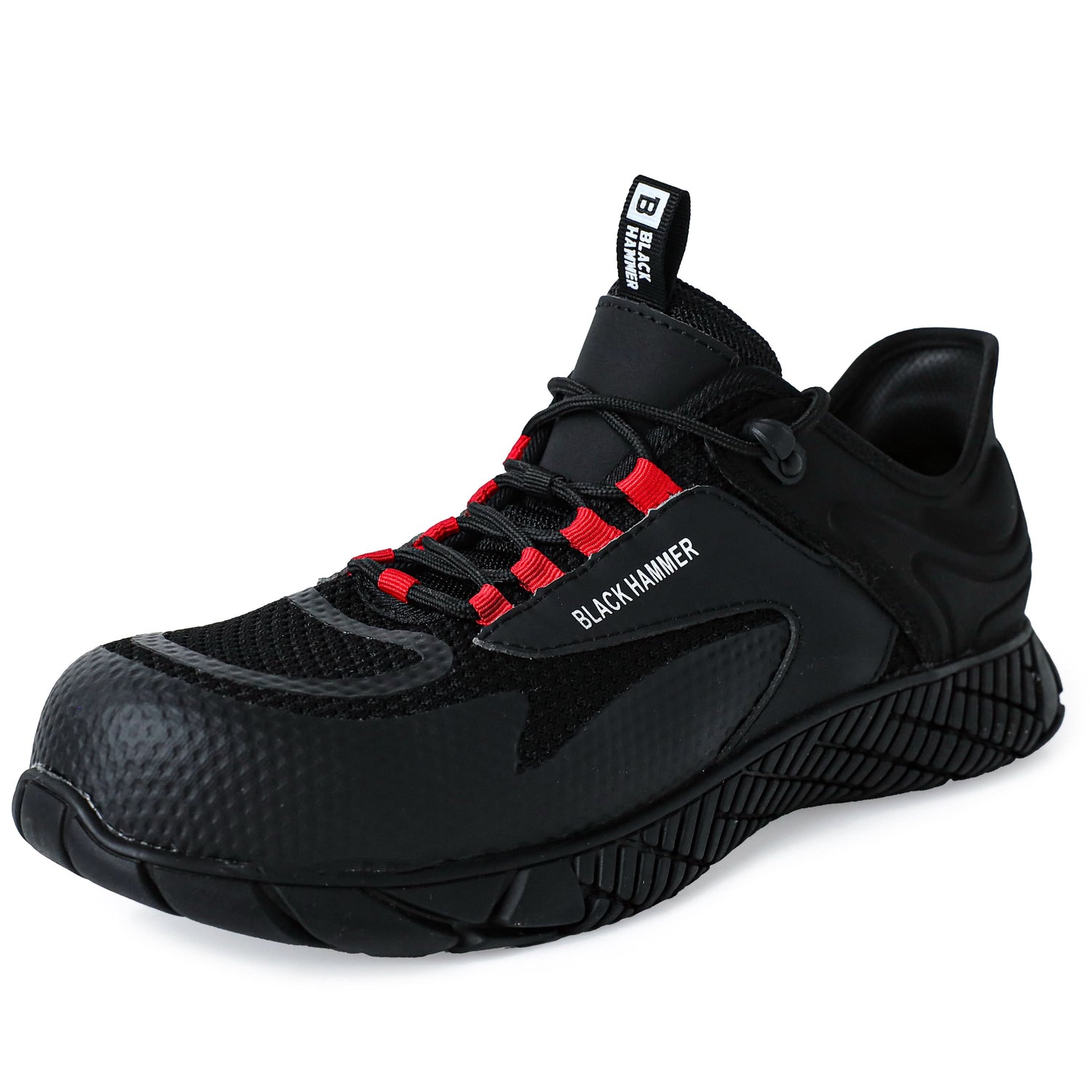 Black Hammer - 5619 Swift Men's Hands Free Slip On Safety Trainers