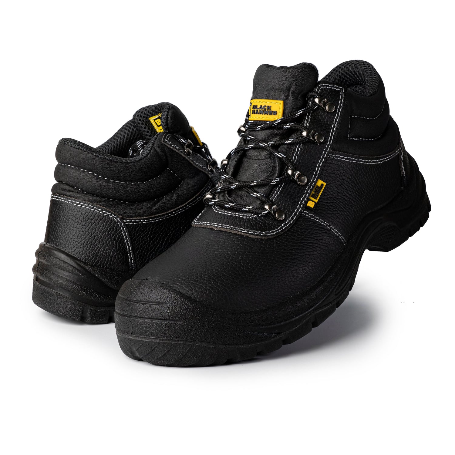 Leather Steel Toe Cap Boots
