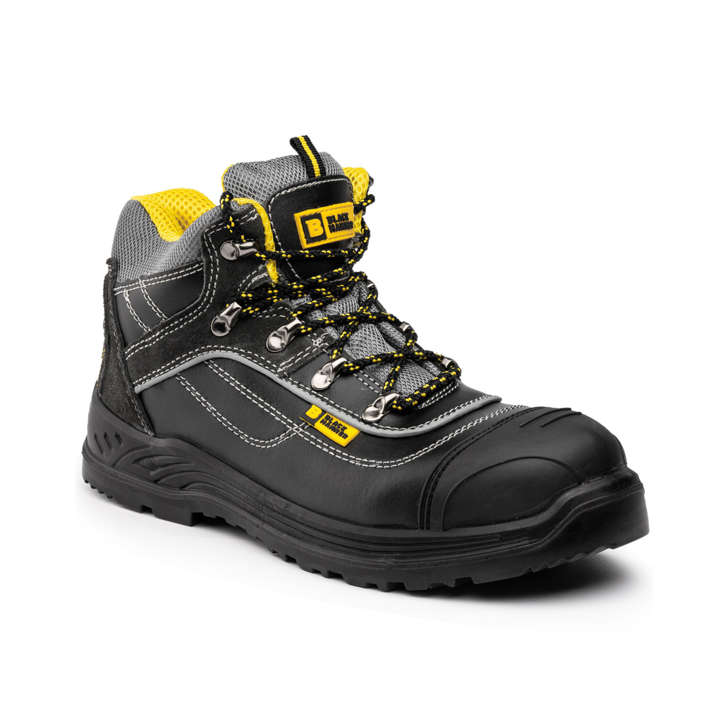 Black Hammer - 9944 Waterproof Men's Safety Boots with Steel Toe Cap
