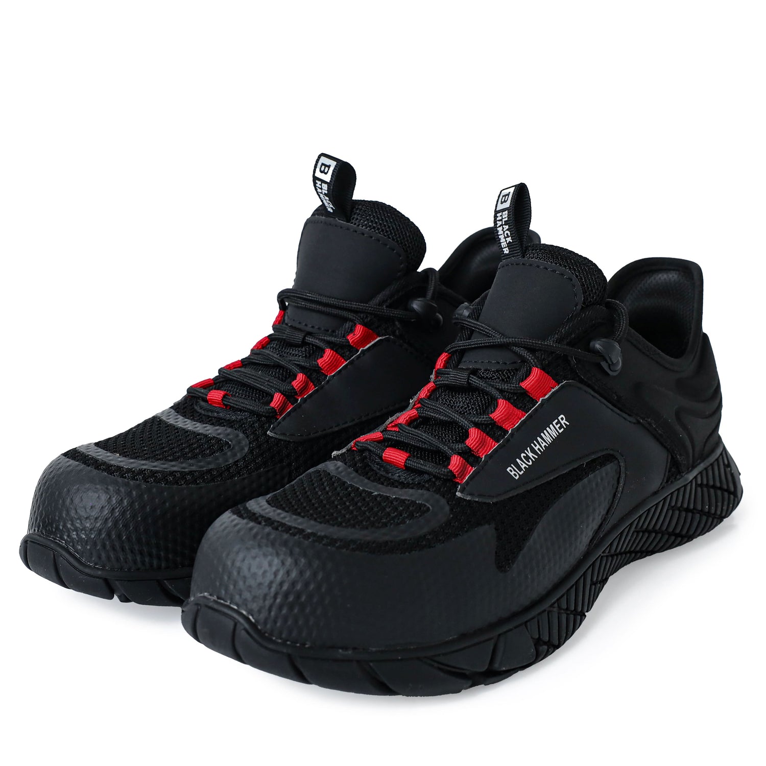 Black Hammer - 5619 Swift Men's Hands Free Slip On Safety Trainers
