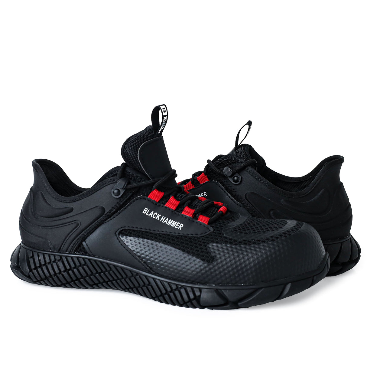 Black Hammer - 5619 Swift Men's Hands Free Slip On Safety Trainers