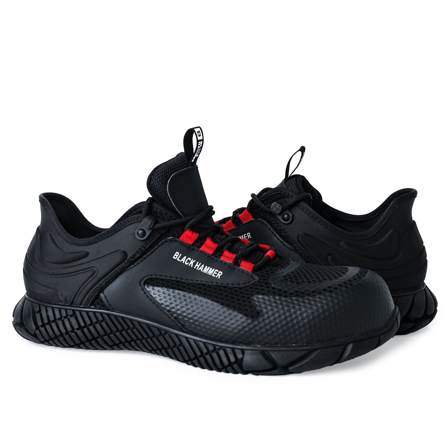 Black Hammer - 5619 Swift Men's Hands Free Slip On Safety Trainers