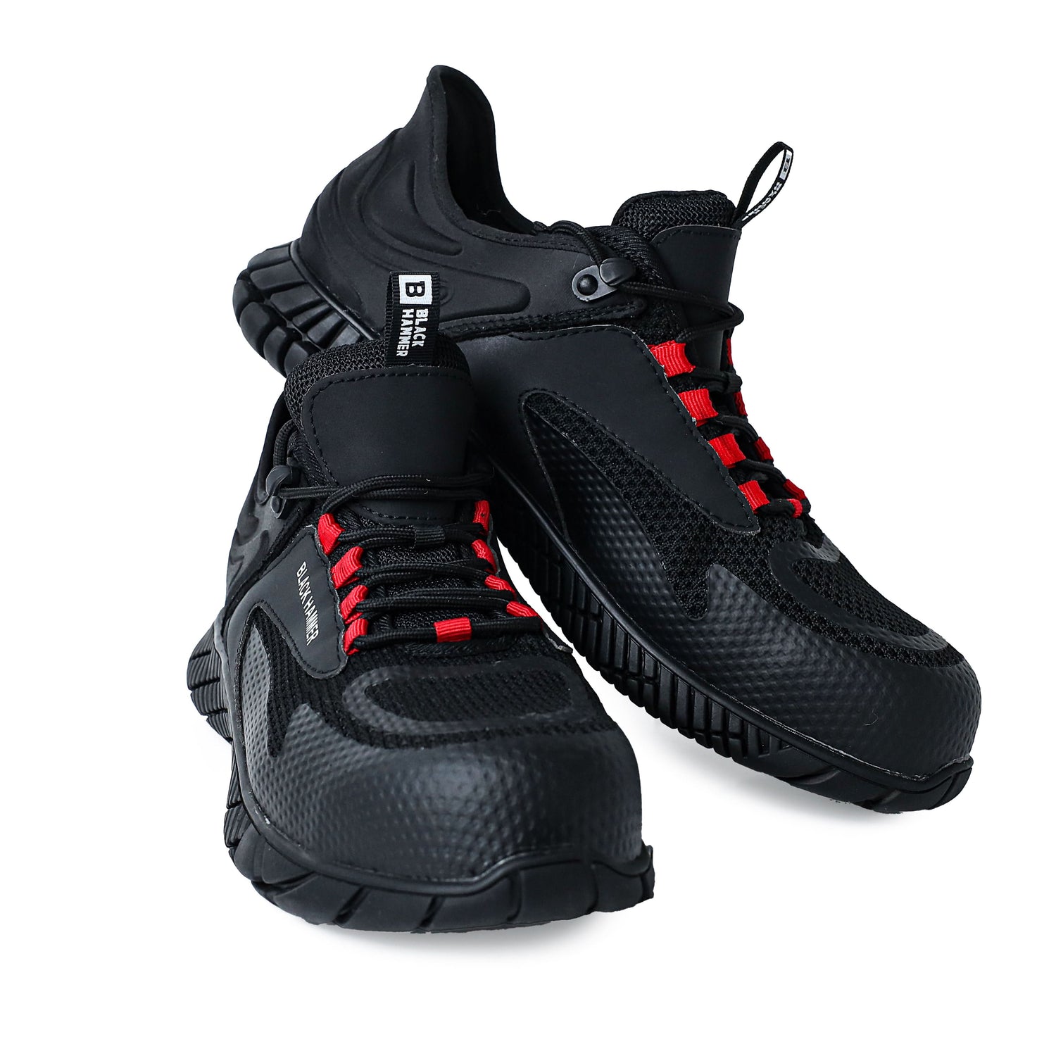 Black Hammer - 5619 Swift Men's Hands Free Slip On Safety Trainers