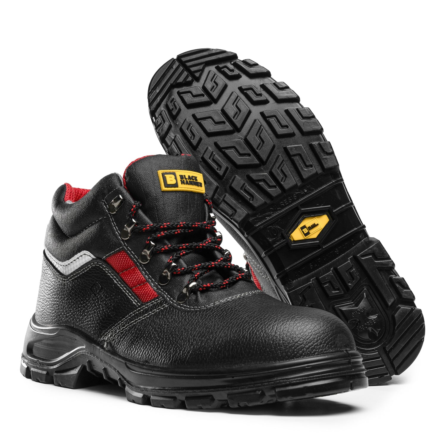 Black Hammer - 5993 Men's Safety Work Boots