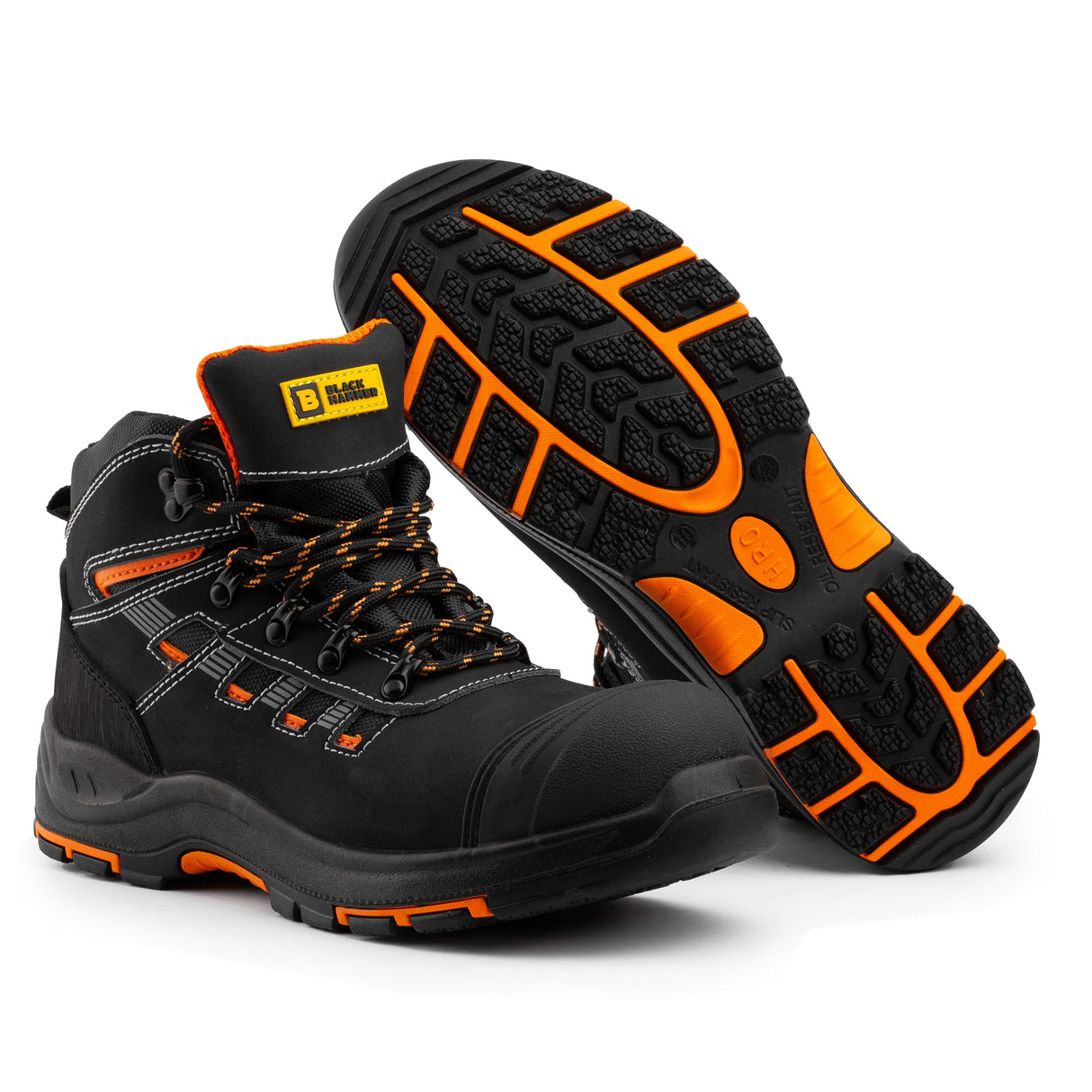 Black Hammer - 7710 Trooper Men's Safety Boots