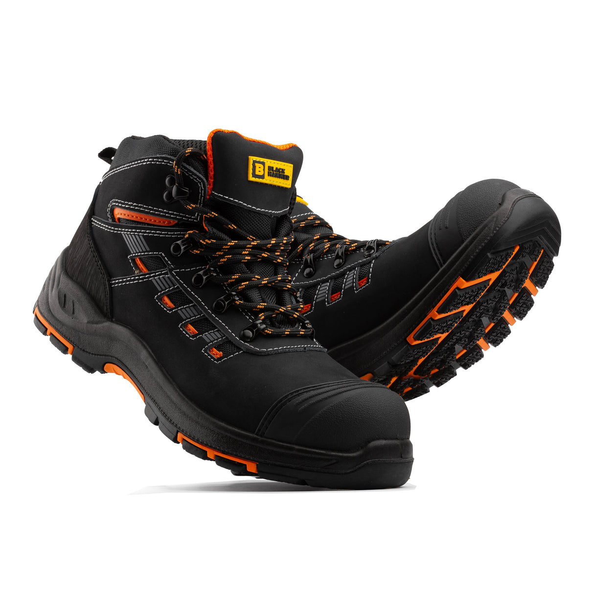 Black Hammer - 7710 Trooper Men's Safety Boots