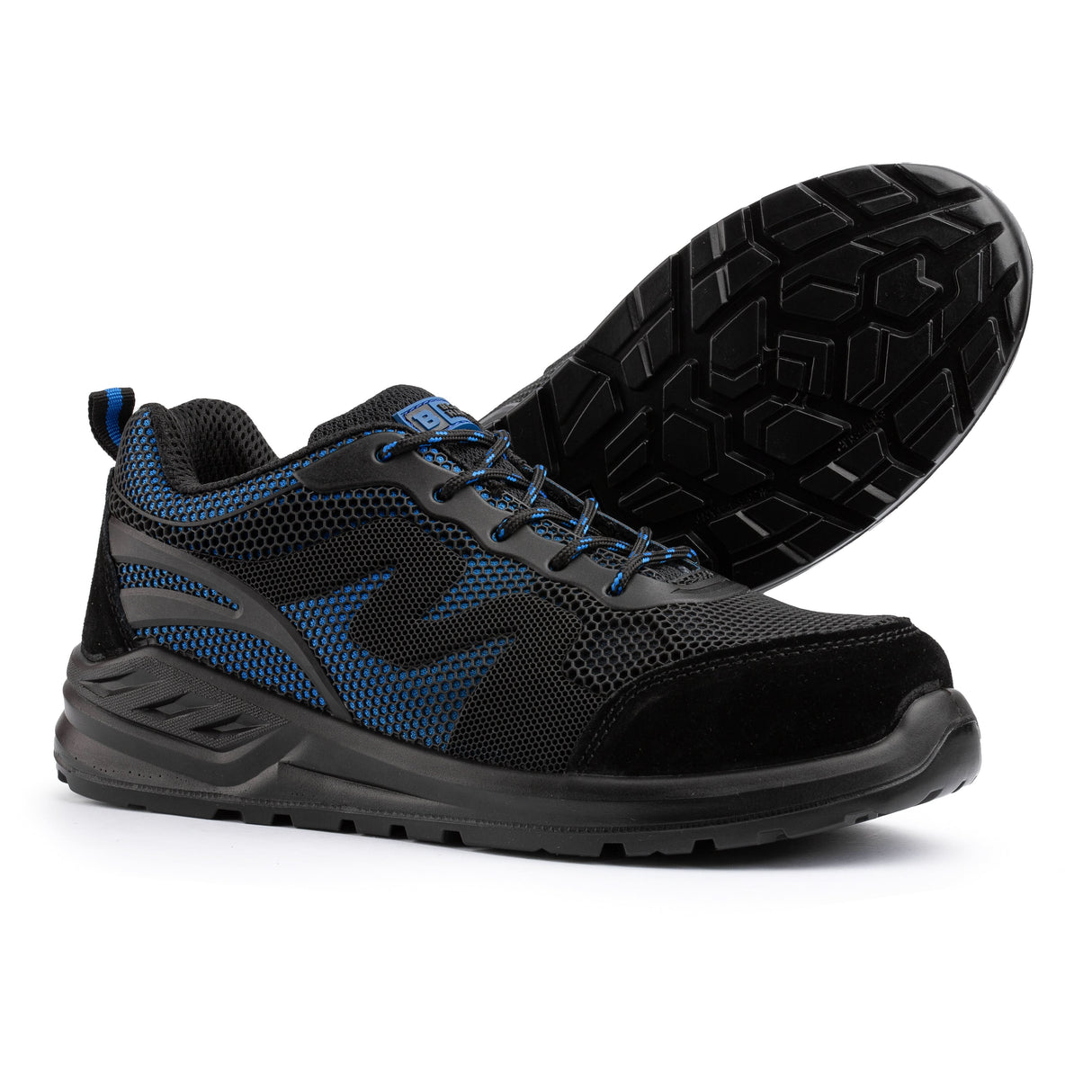 Black Hammer - 8892 Mike Men's Safety Trainers with Steel Toe Cap