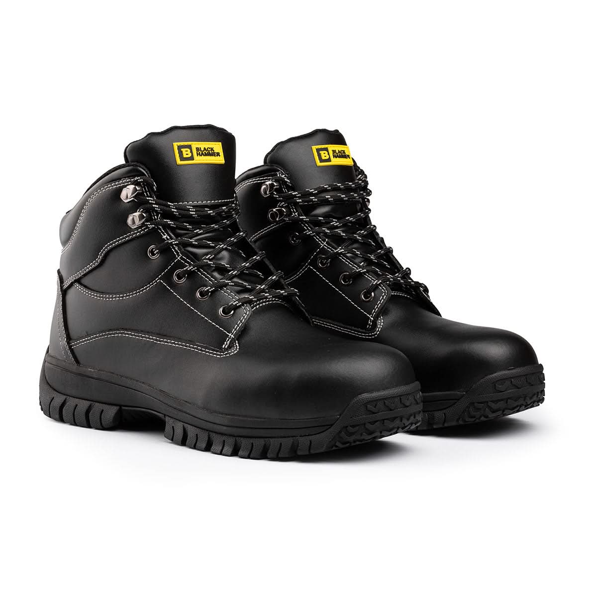 black work boots