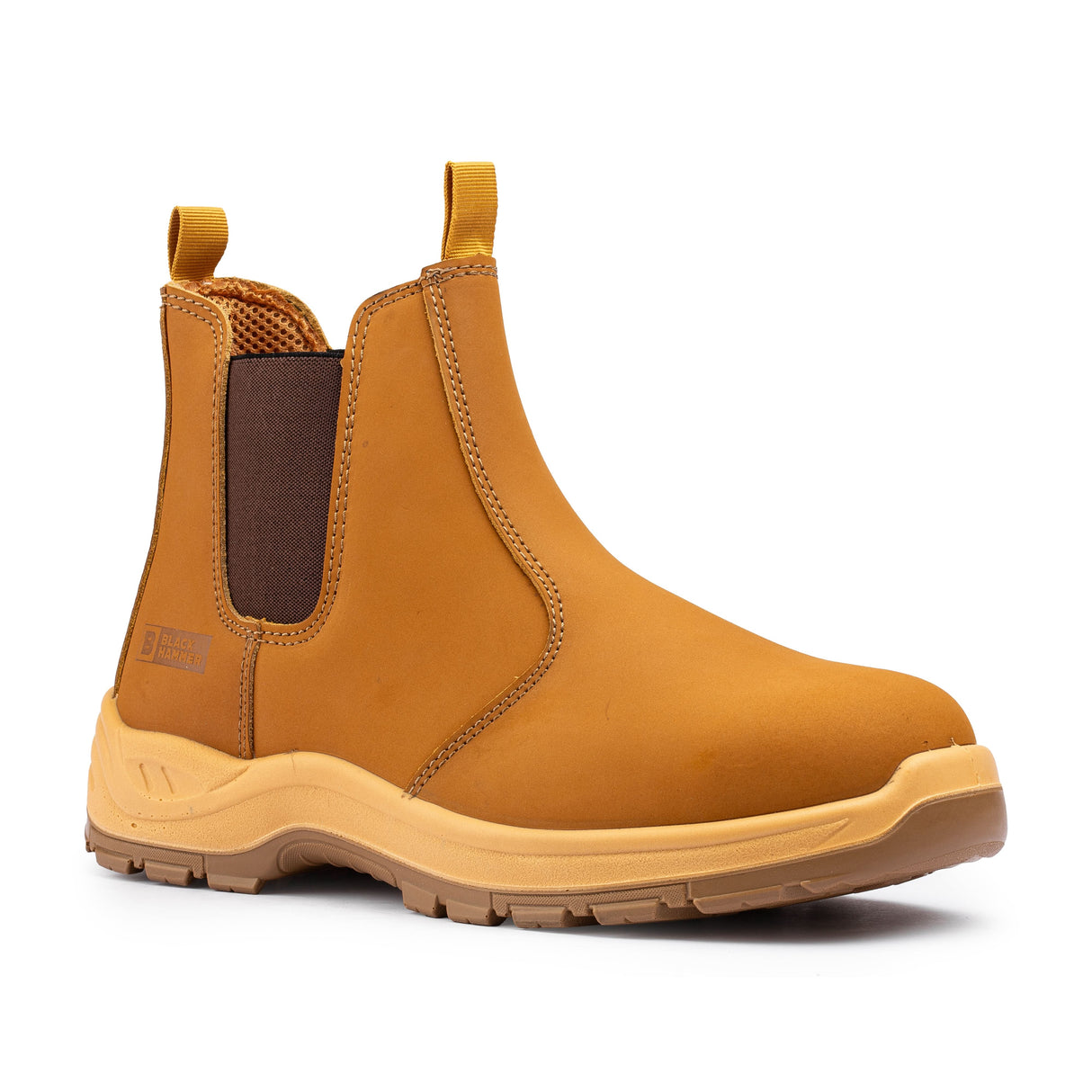 Black Hammer - 1666 Alex Slip On Chelsea Men's Safety Boots