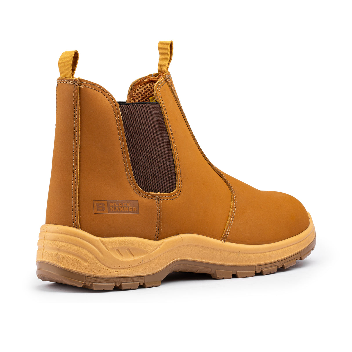 Black Hammer - 1666 Alex Slip On Chelsea Men's Safety Boots