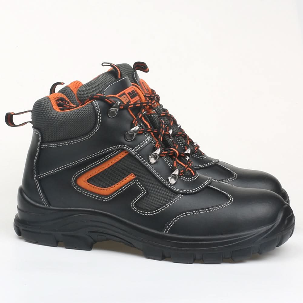 Black Hammer - 6652 Men's Leather Safety Boots