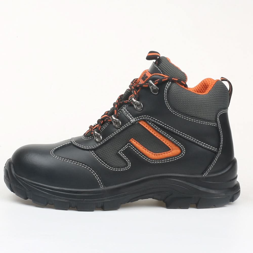 Black Hammer - 6652 Men's Leather Safety Boots