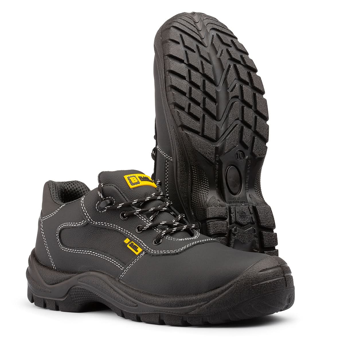 Full-Grain Leather Safety Trainers