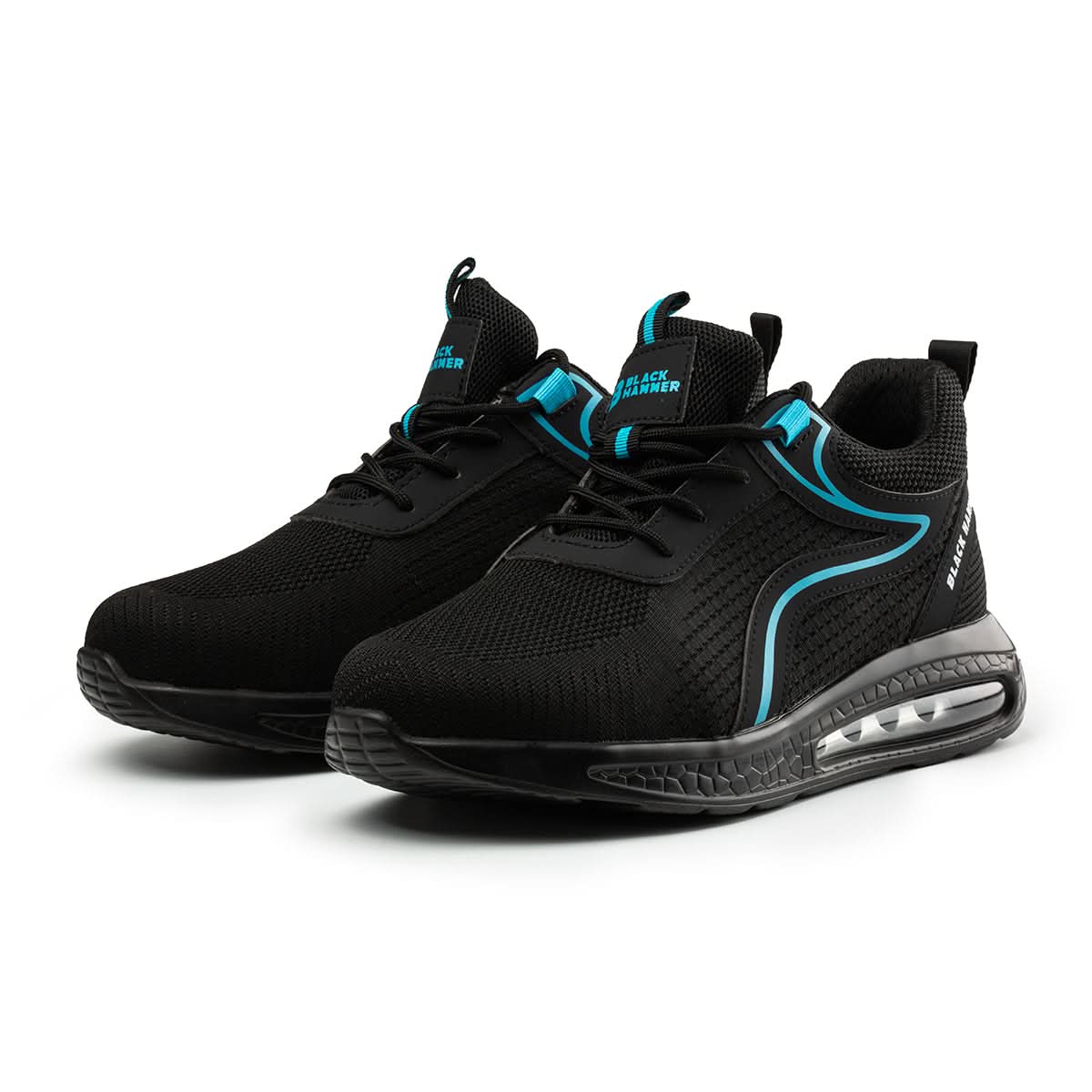 Black Hammer Safety Trainers for Men