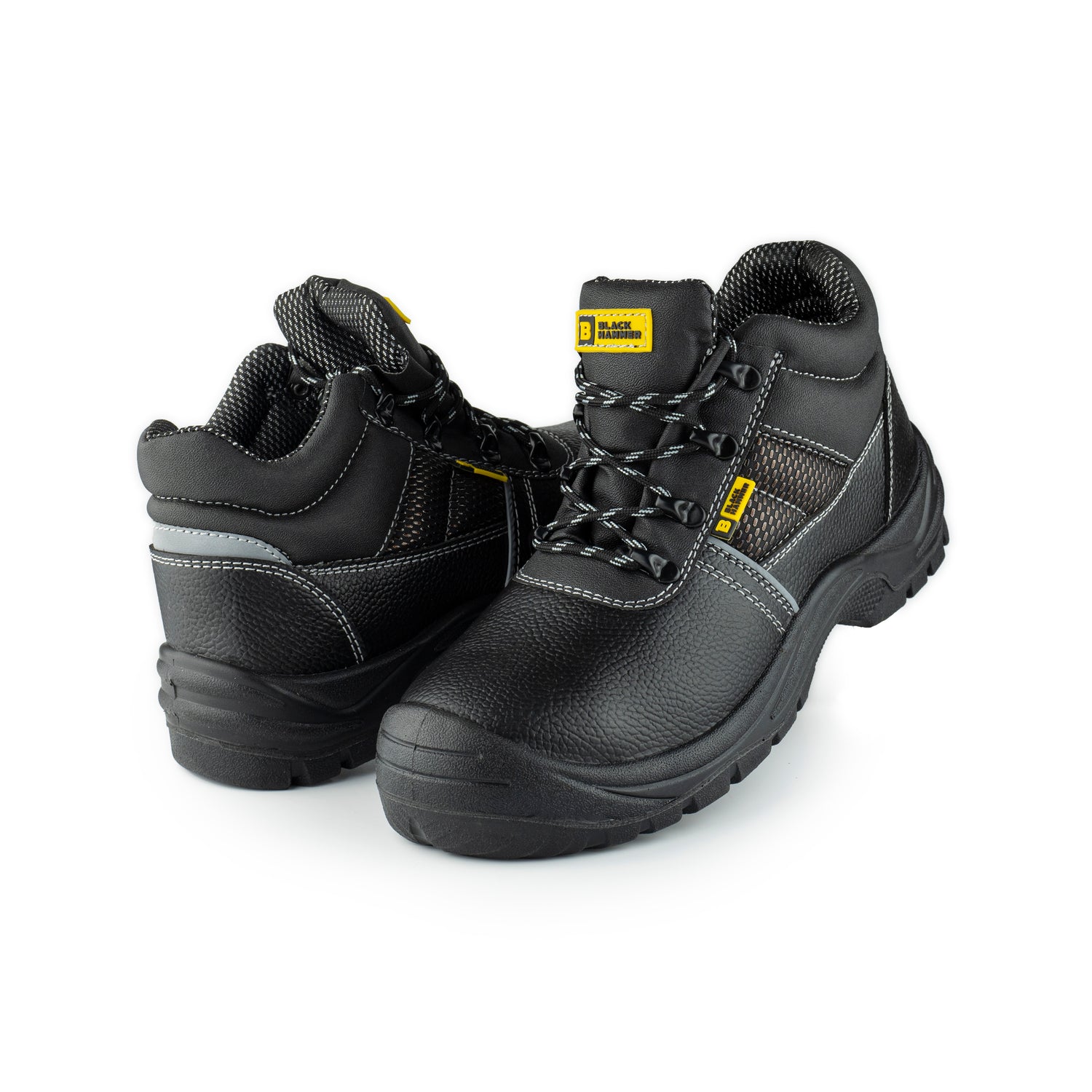 Black Hammer - 1471 Men's Safety Boots Steel Toe Cap Work Footwear