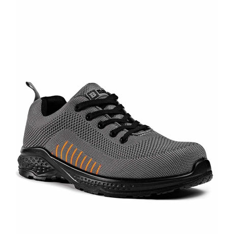 Mens Safety Trainers flynit Non Metal Free S1P SRC Ultra Lightweight Composite Toe Cap Kevlar Midsole Non Metallic Work Shoes Hiker 2222 - Black Hammer