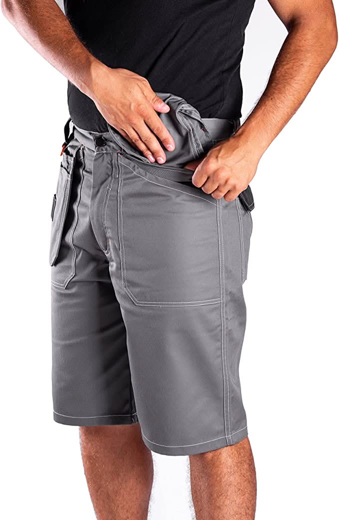 Black Hammer - Men's Work Shorts Multi Pockets Cargo Workwear