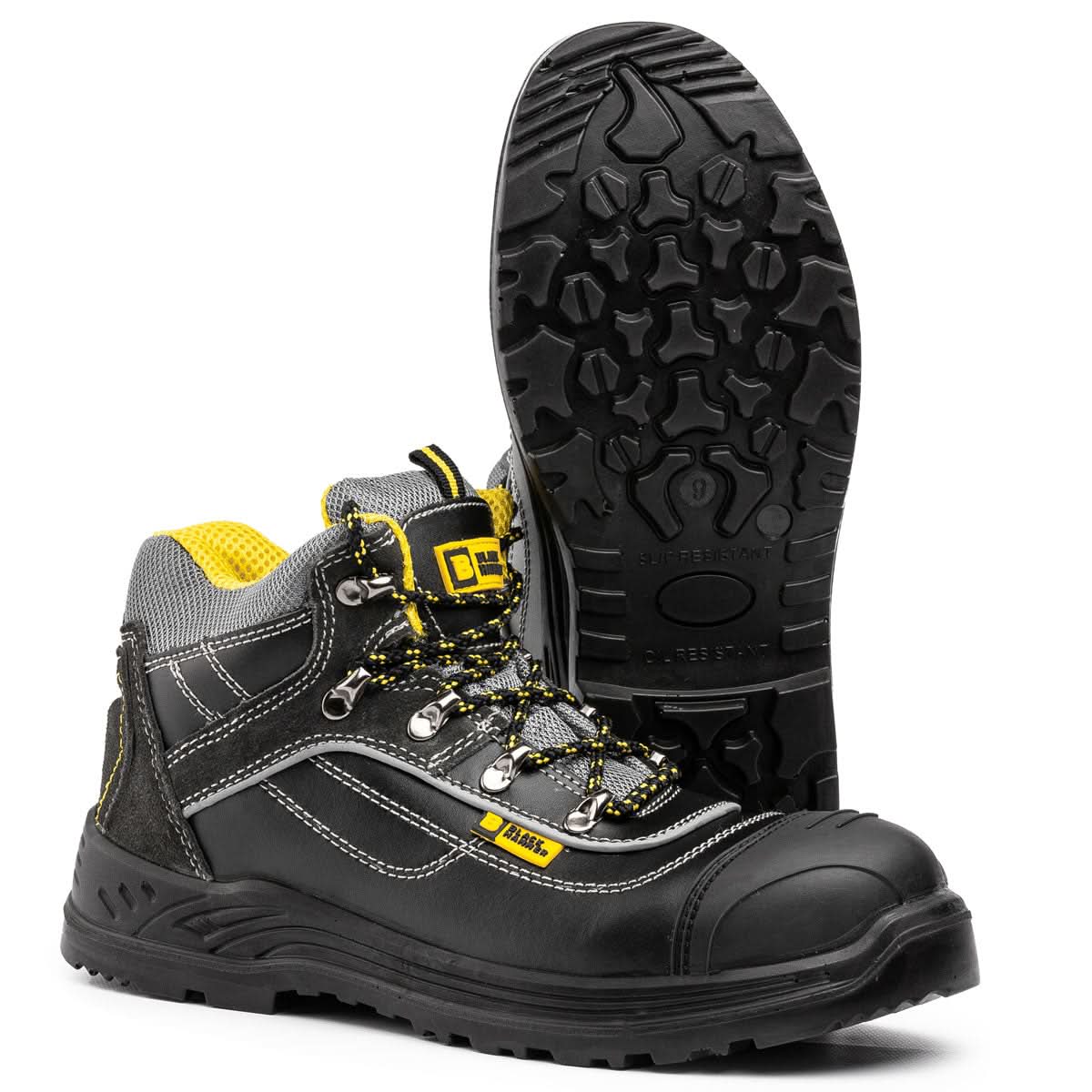 OIL AND SLIP RESISTANT long lasting soles with anti-static heels SRC | Comfort build from inside-out
