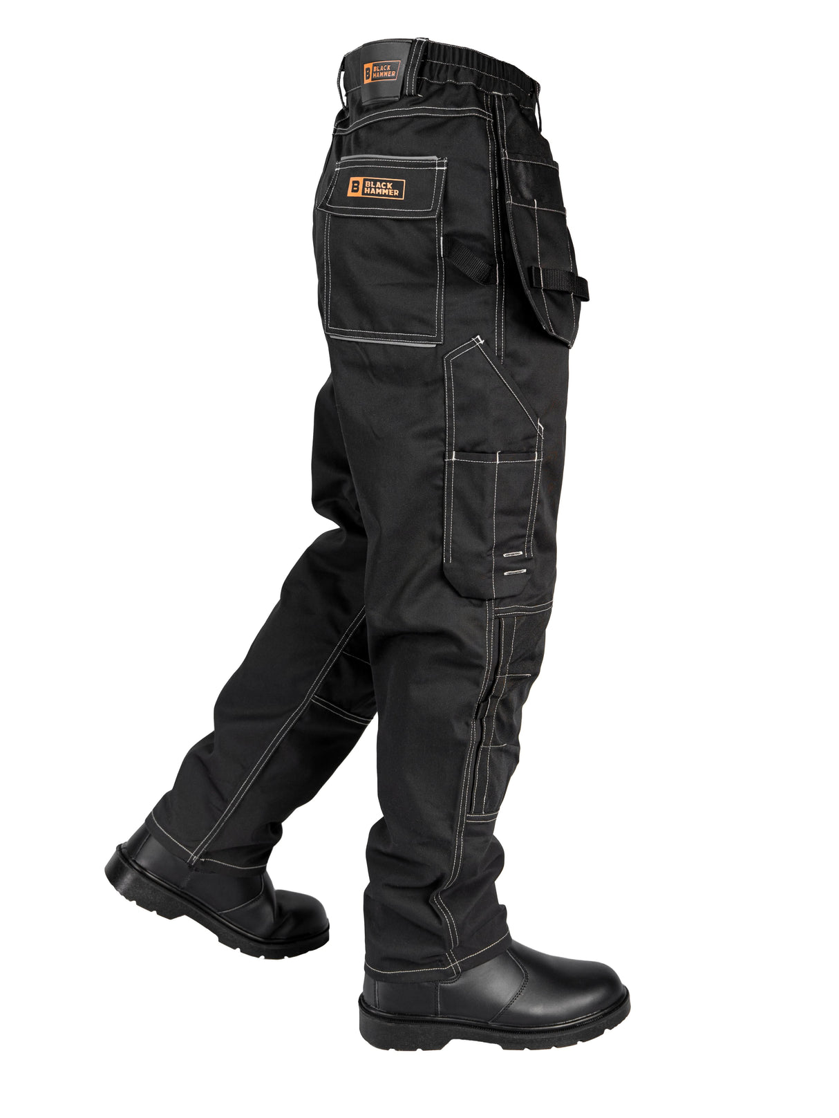 Black Hammer - Sublime Men's Elasticated Work Trousers