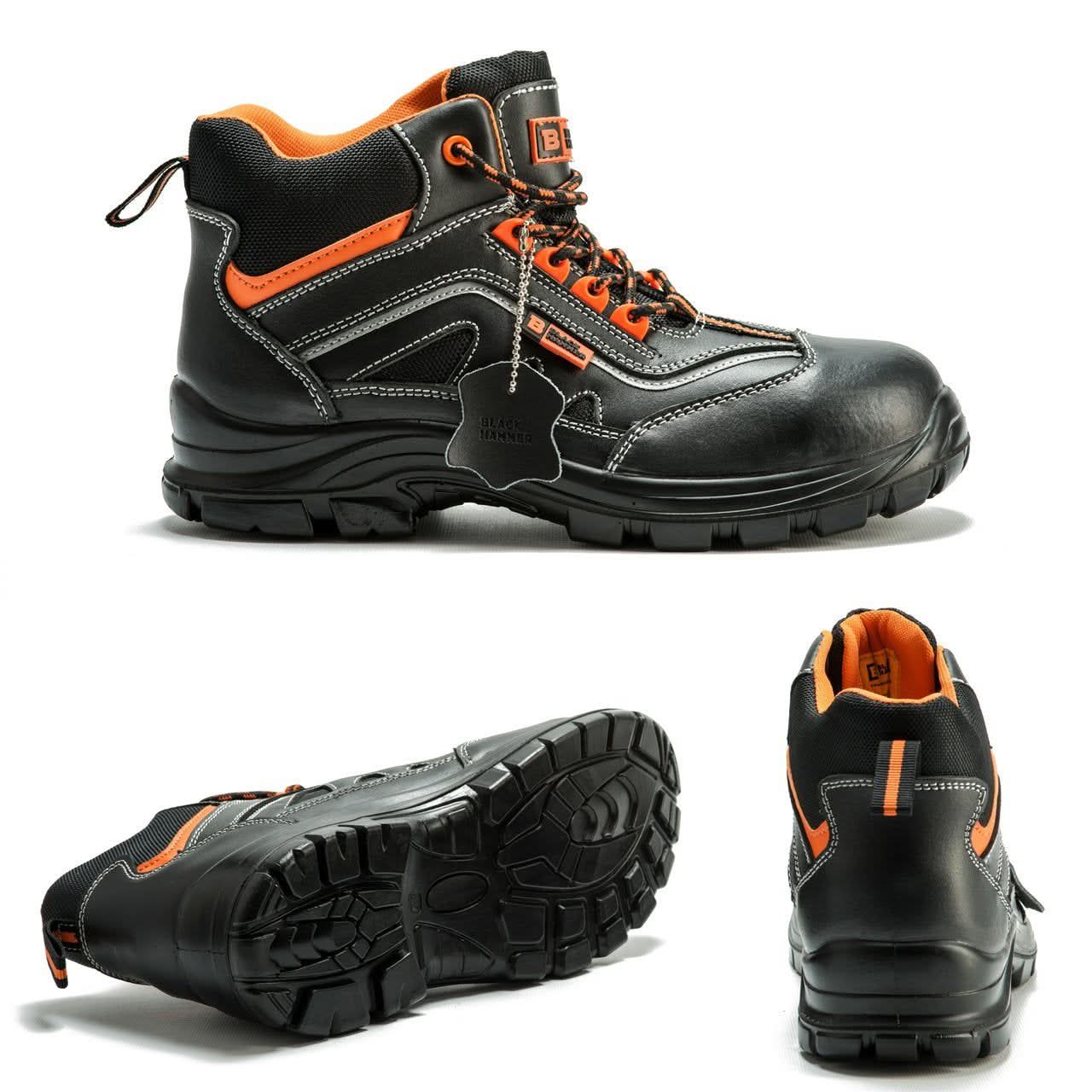 Composite Toe Safety Boots with Kevlar Midsole S3 SRC | Mens Heavy Duty 8852