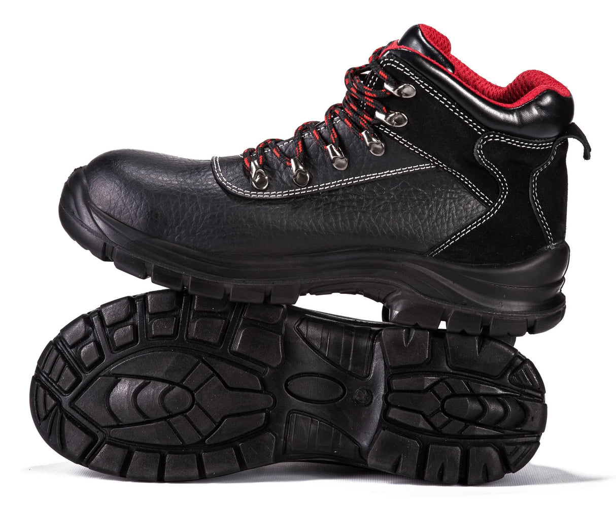 Black Hammer - 7777 Men's Waterproof Safety Boots With Steel Midsole Wide Fit