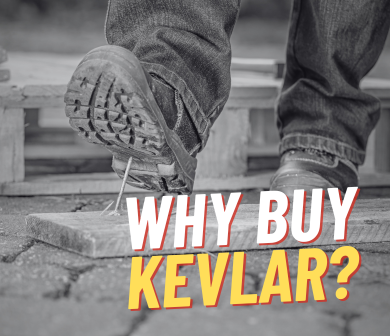 Kevlar safety shoes clearance