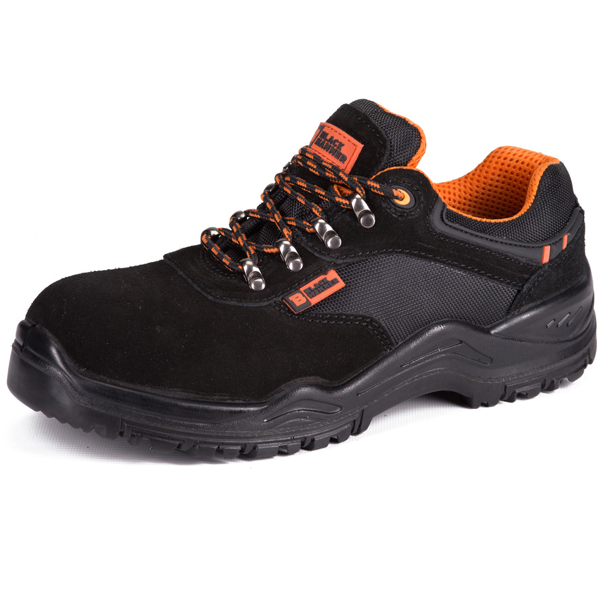 Lightweight Safety Shoes | Composite Safety Trainers with Kevlar midsole 1557 - Black Hammer