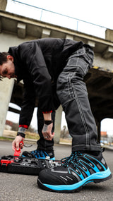 Black Hammer - 2129 Wave Men’s Safety Work Trainers