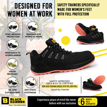 Load image into Gallery viewer, womens safety trainers
