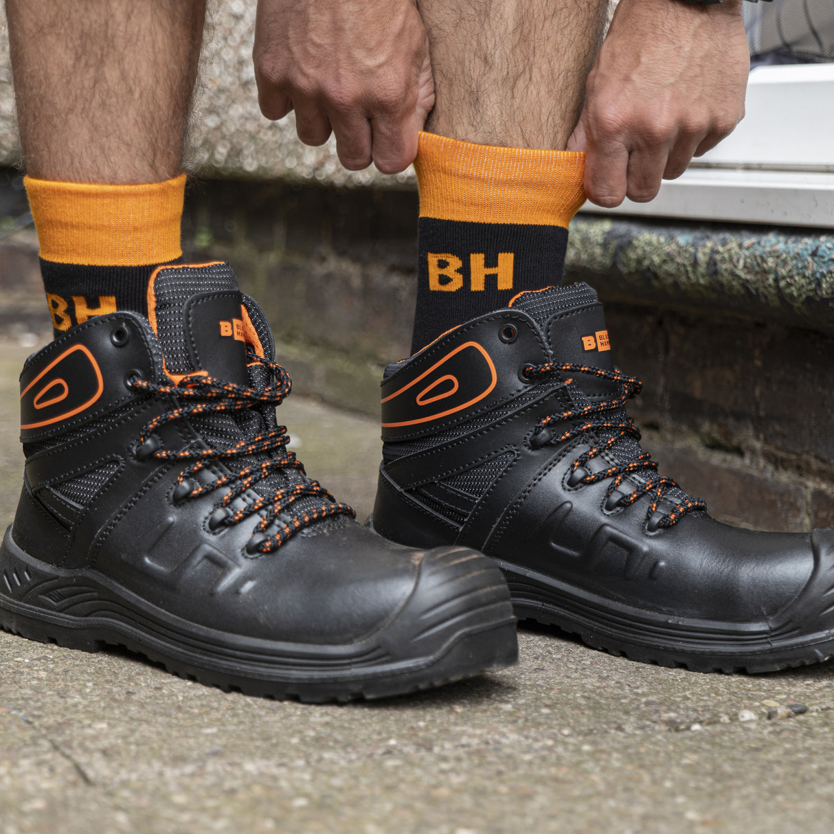 mens work boot socks