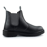 Black Hammer - 1600 Men's Safety Chelsea Boots Leather Steel Toe Cap