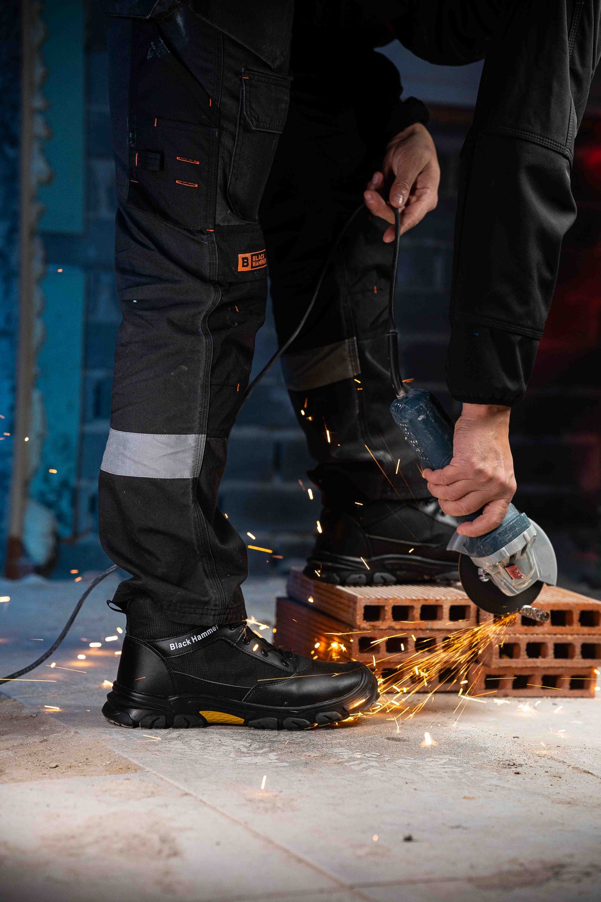 Black Hammer - 2100 Range Men's Safety Trainers