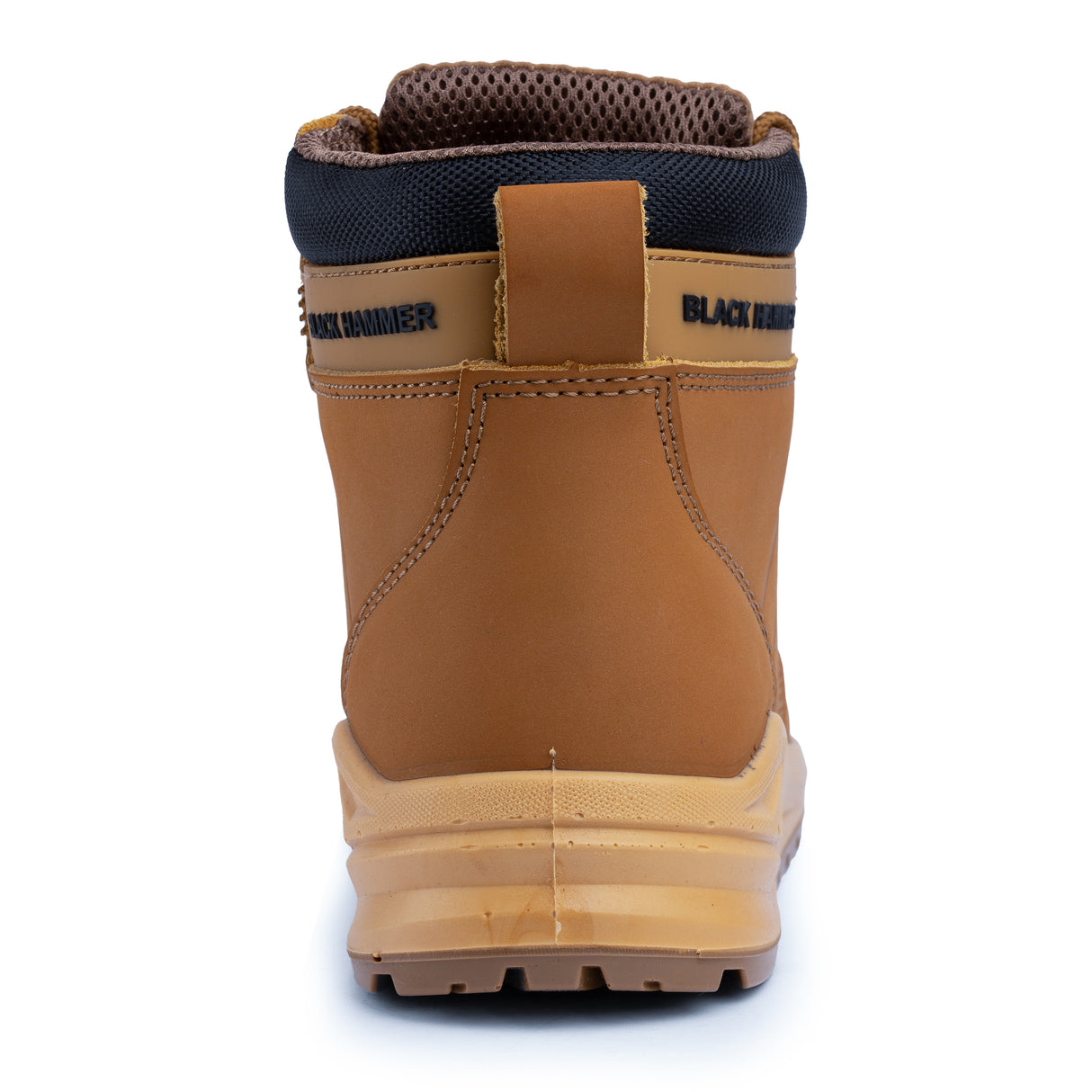 Mens Work Tan Safety Boots