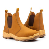 brown dealer boots