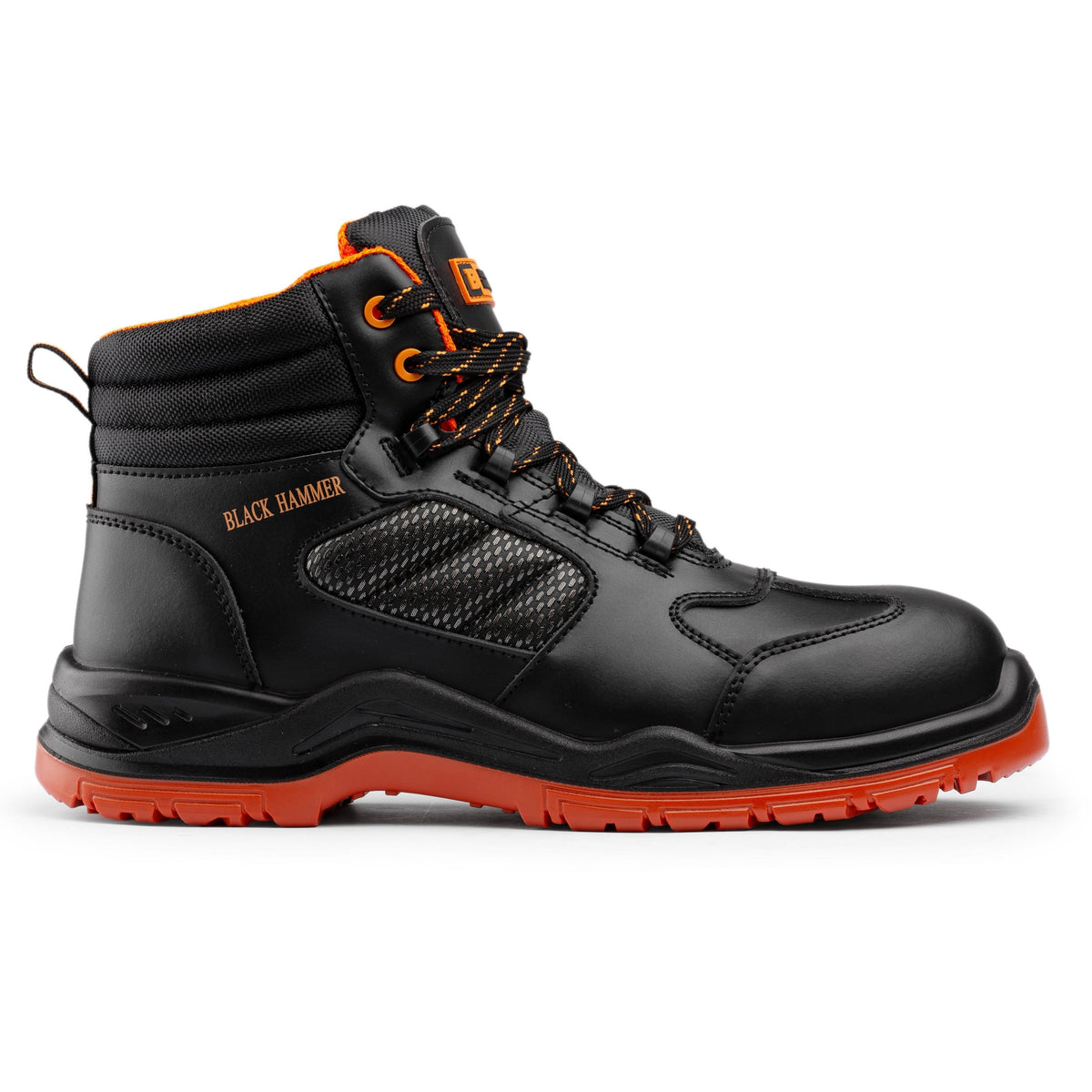 Black Hammer 8844 Men’s S3L Safety Boots | SR FO Compliant