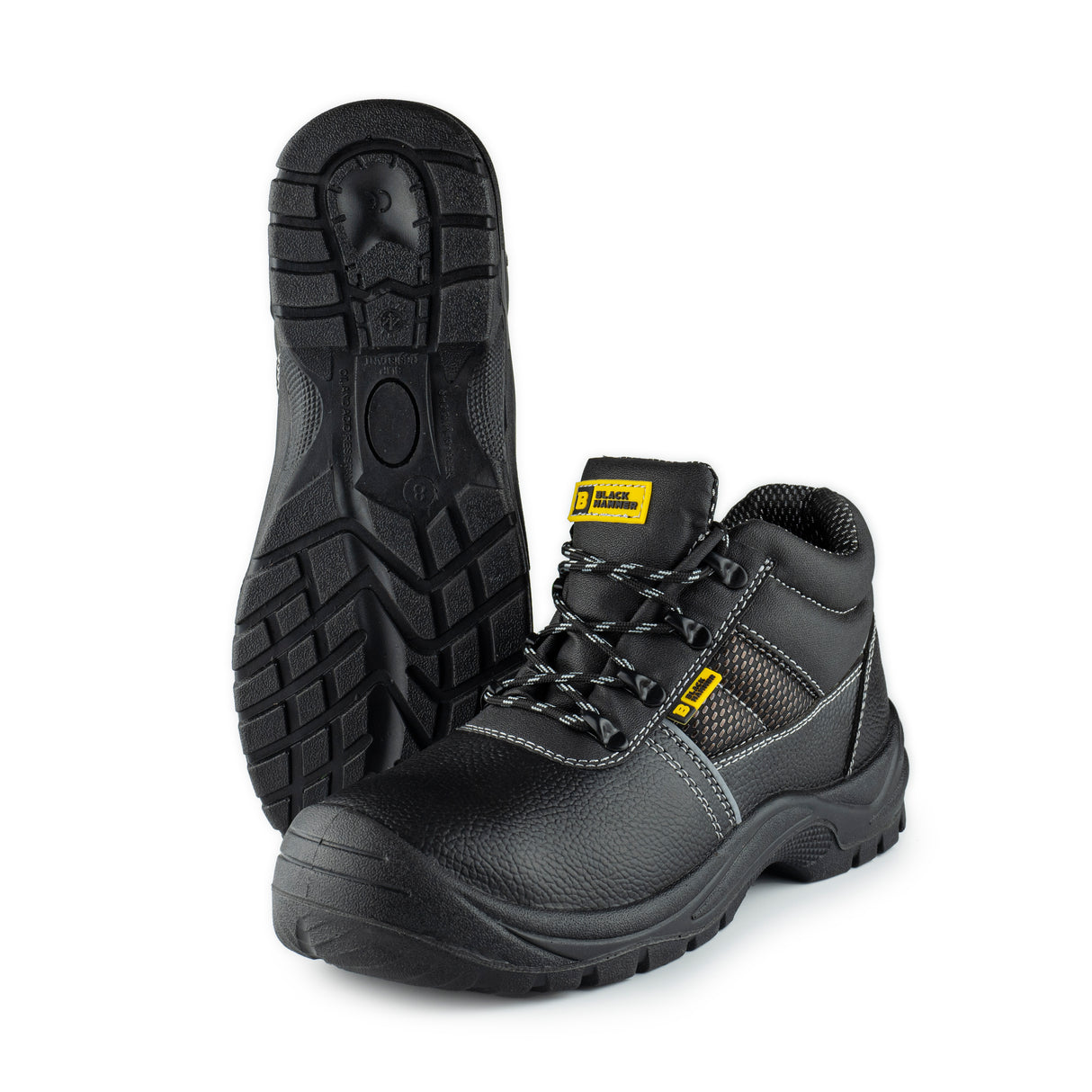 Black Hammer - 1471 Men's Safety Boots Steel Toe Cap Work Footwear