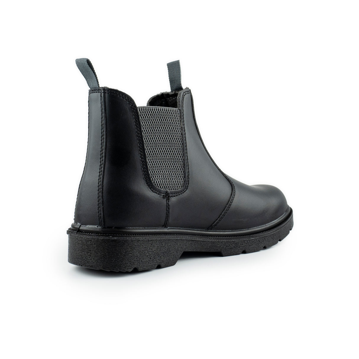 Black Hammer - 1600 Men's Safety Chelsea Boots Leather Steel Toe Cap