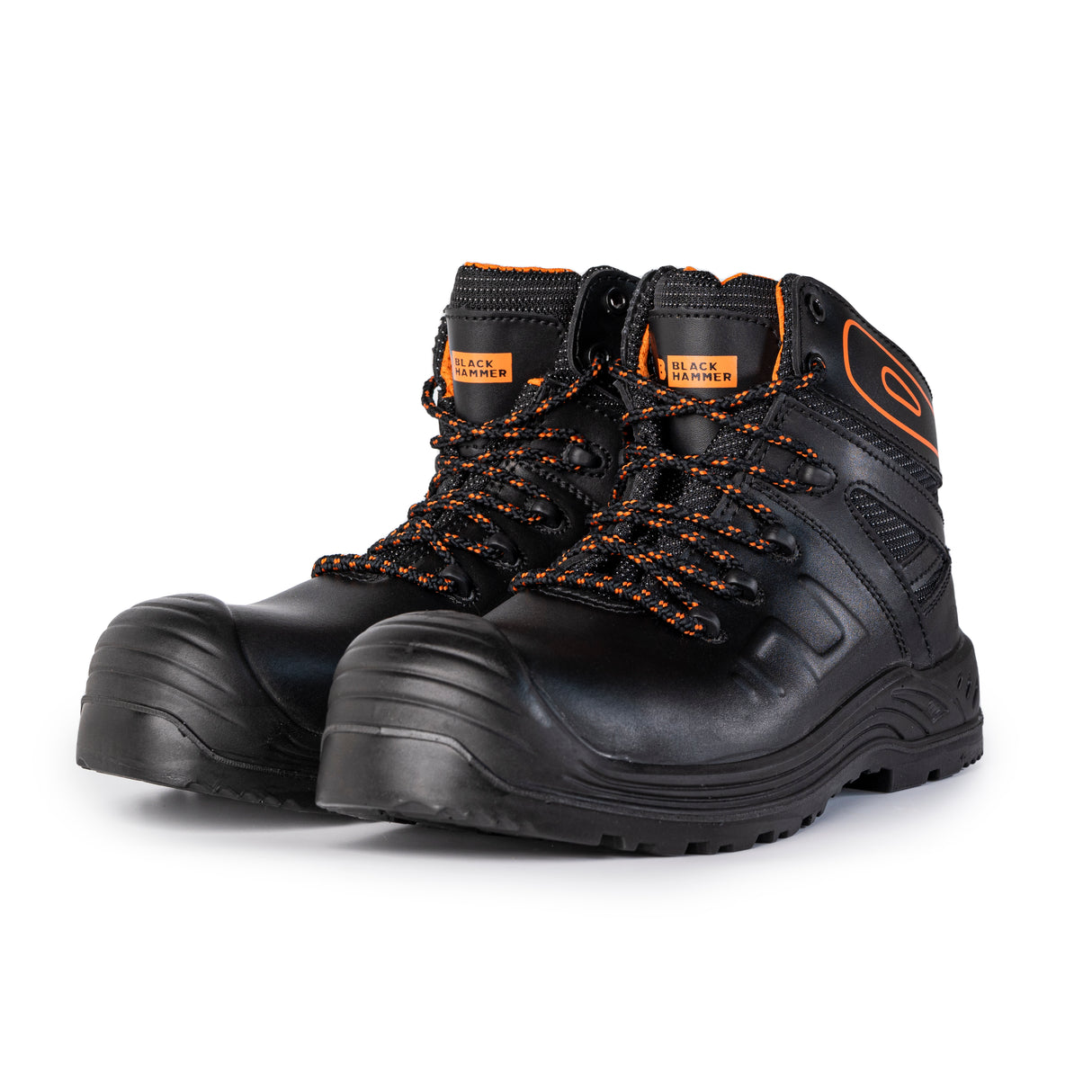 Black Hammer Mens Composite Lightweight Safety Boots
