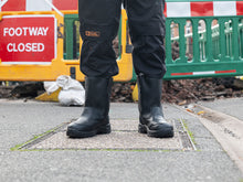 Load image into Gallery viewer, Black Hammer Safety Boots
