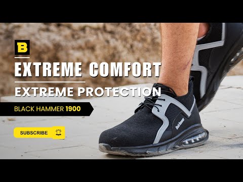 Aero Stride Mens Safety Trainers | Steel Toe Cap | Lightweight Non-Slip ...