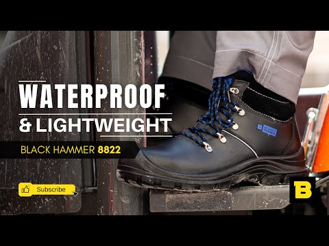 Black Hammer - 8822 Men's Safety Work Boots