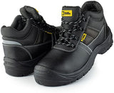 Black Hammer - 1471 Men's Safety Boots Steel Toe Cap Work Footwear
