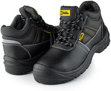 Load image into Gallery viewer, Mens Safety Boots Steel Toe Cap Work Footwear | Black Hammer
