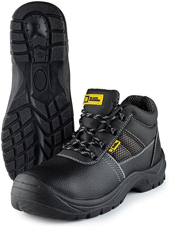 Black Hammer - 1471 Men's Safety Boots Steel Toe Cap Work Footwear